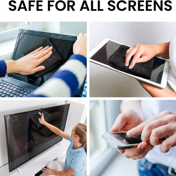 Screen Cleaner Spray Kit Streak-Free TV Screen Cleaner for Smart TV, LCD, LED, O - Picture 3 of 9